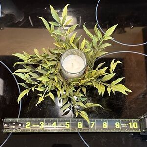 Greenery Candle Holder